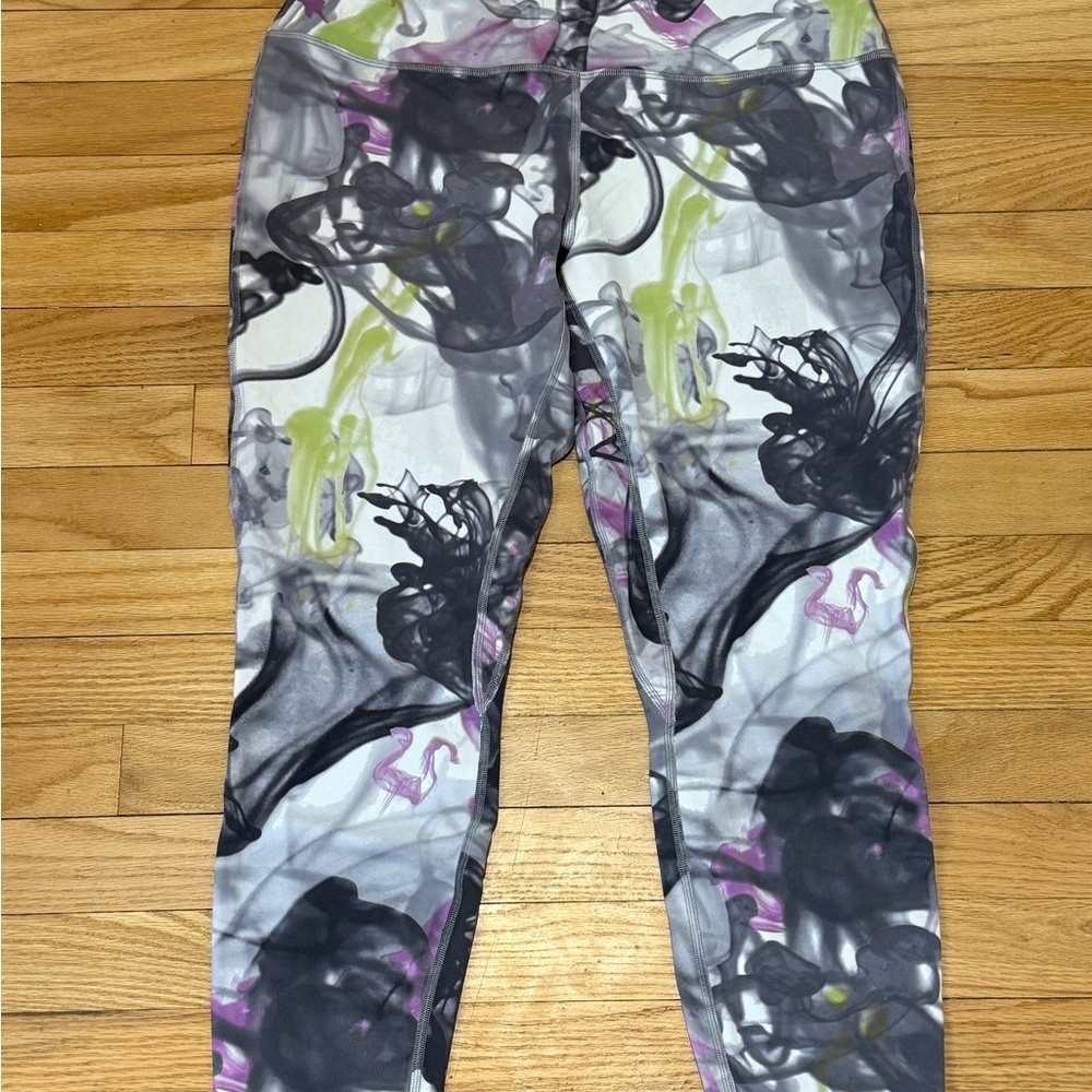 RARE Lululemon Throwback Print- Align High-Rise Pant 25"